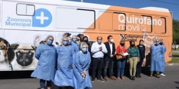 El municipio capitalino puso en marcha el plan de castración móvil y censo animal en Valle Chico
