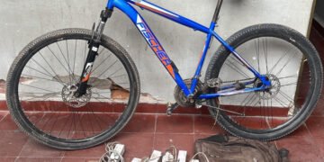 Policías aprehendieron a un joven sospechado de intentar cometer un ilícito y secuestraron elementos de dudosa procedencia