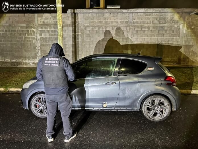 Recuperaron un automóvil con pedido de secuestro en Valle Chico
