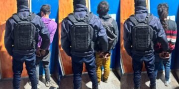 Tres personas fueron aprehendidas y secuestraron un televisor, una bicicleta y otros elemento