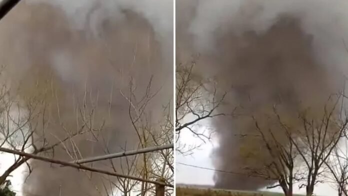 Un tornado provocó destrozos en el sur de Santa Fe y dejó una persona herida