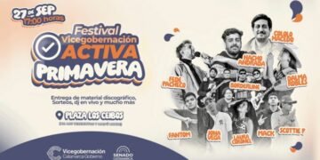 Festival “Vicegobernación Activa”: música y actividades gratuitas en la Plaza Los Ceibos
