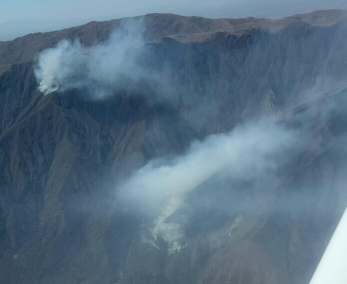 Incendios forestales: tres focos permanecen activos y seis se encuentran contenidos en Catamarca