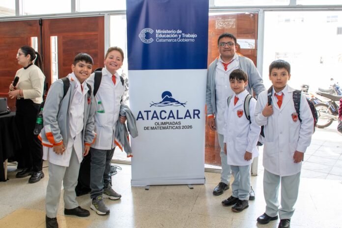 Más de 280 estudiantes participaron de la Olimpiada Matemática ATACALAR en Catamarca
