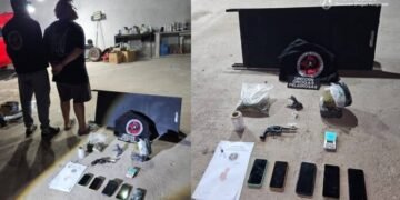 Operativo antidroga en La Paz: secuestraron más de un kilo de marihuana, un arma y cinco celulares
