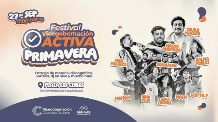 Plaza Los Ceibos recibe este domingo el Festival “Vicegobernación Activa” para celebrar la primavera