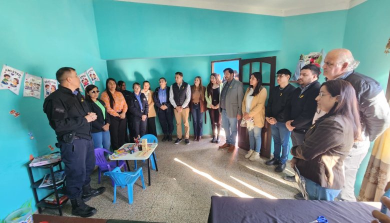 PUESTA EN MARCHA DEL “RINCÓN DE SONRISAS”, UN ESPACIO DE CONTENCIÓN PARA LAS INFANCIAS EN LA COMISARÍA DE LOS ALTOS