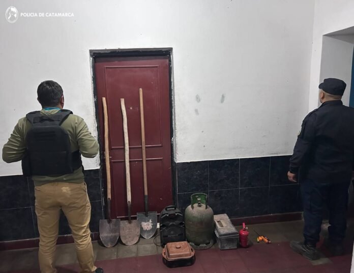 Recuperaron varios elementos sustraídos durante allanamientos en Tinogasta