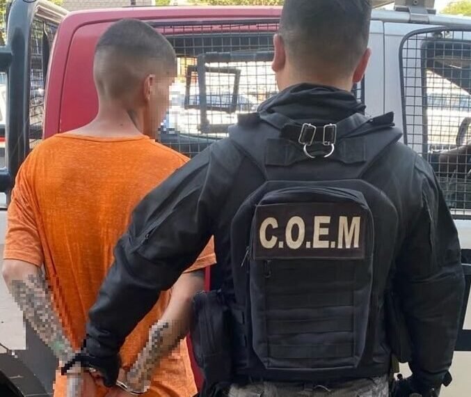 Aprehendieron a un joven de 25 años sospechado de intentar cometer un ilícito en un supermercado