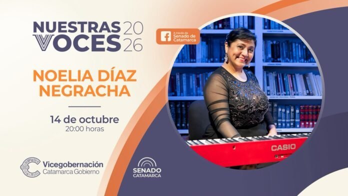 El octavo episodio de “Nuestras Voces” 2026 presenta a Noelia Díaz “Negracha”